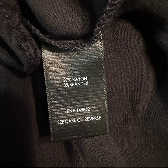 TORRID 97% Rayon  Button-Front SHIRT Size  1X(c5 - Picture 6 of 8